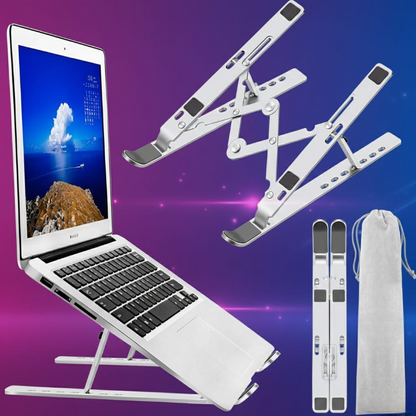 Folding Adjustable Aluminum Laptop Stand