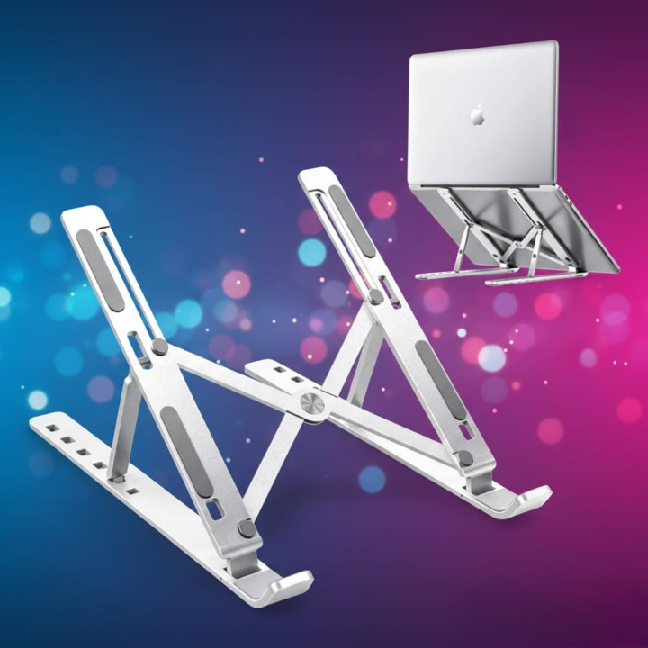 Folding Adjustable Aluminum Laptop Stand