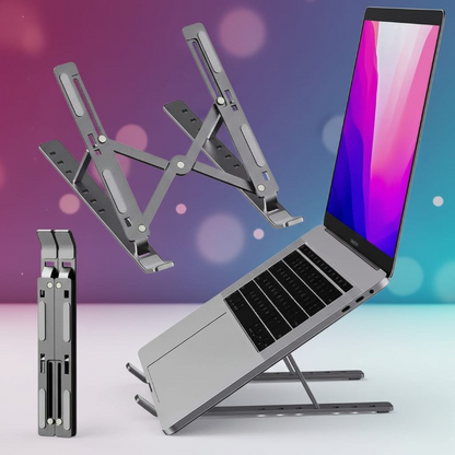 Folding Adjustable Aluminum Laptop Stand