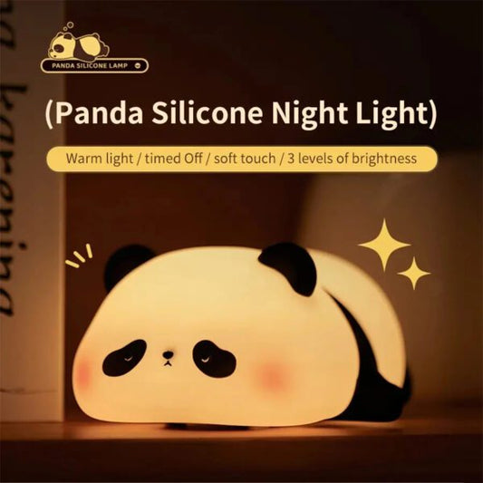 Panda lamp for room decoration
