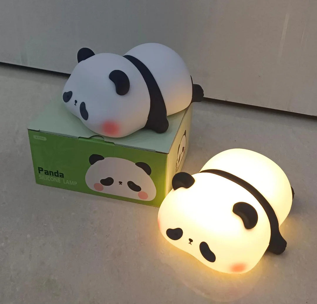 Panda lamp for room decoration