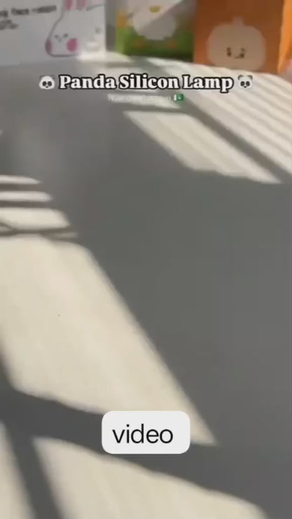 Panda lamp for room decoration